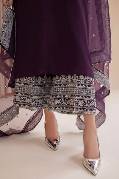 Embroidered Raw Silk UR-7007