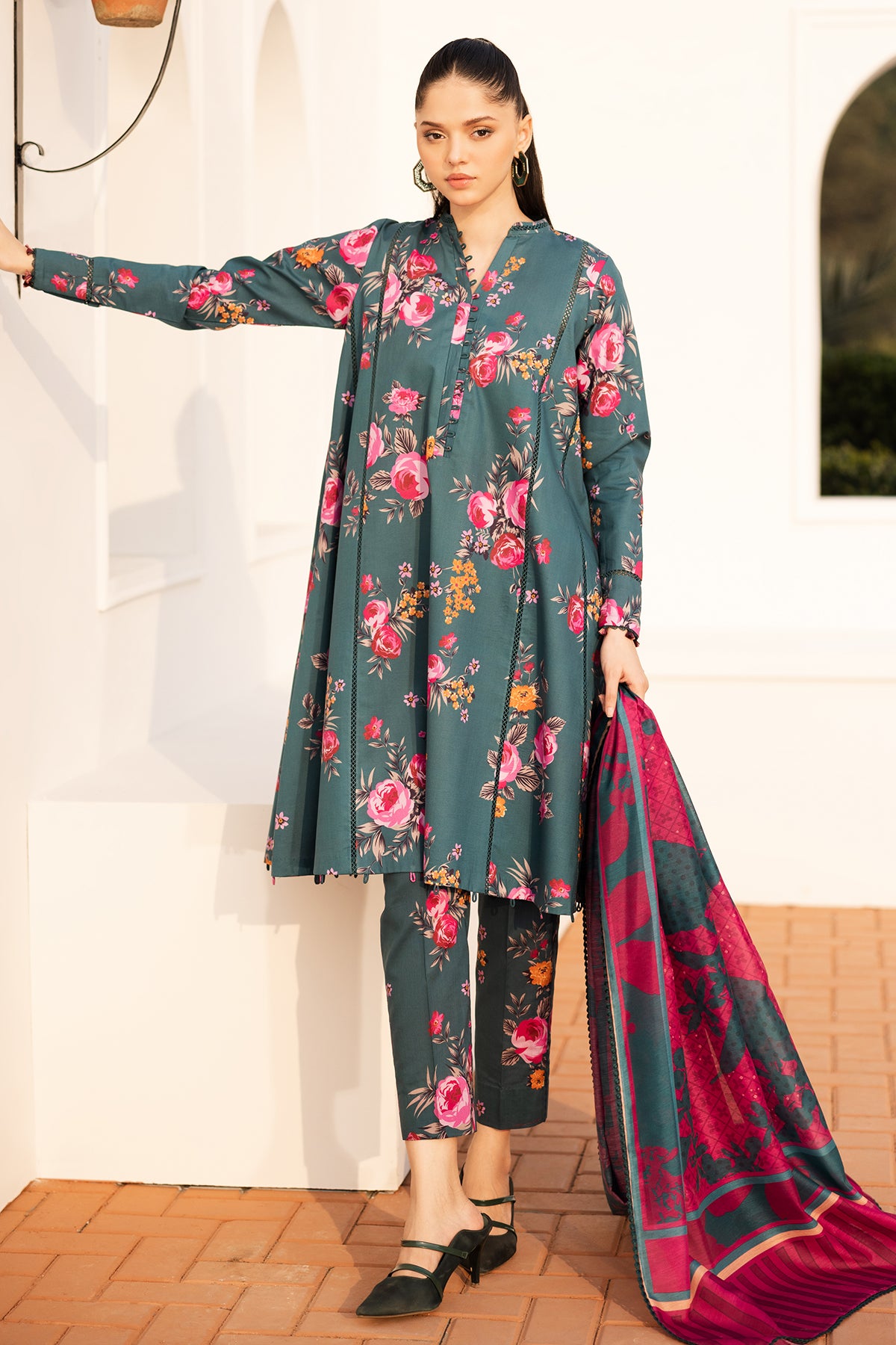 DIGITAL PRINTED LAWN RTW-1186