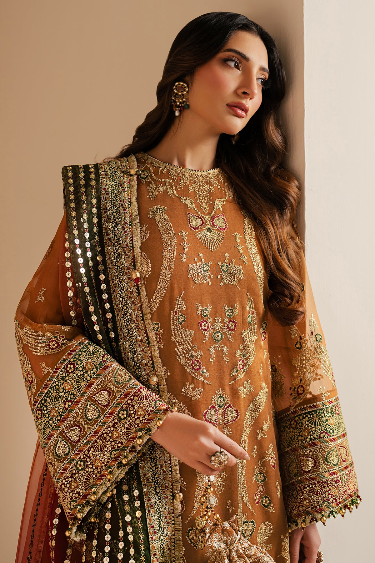 EMBROIDERED CHIFFON WF'25-08