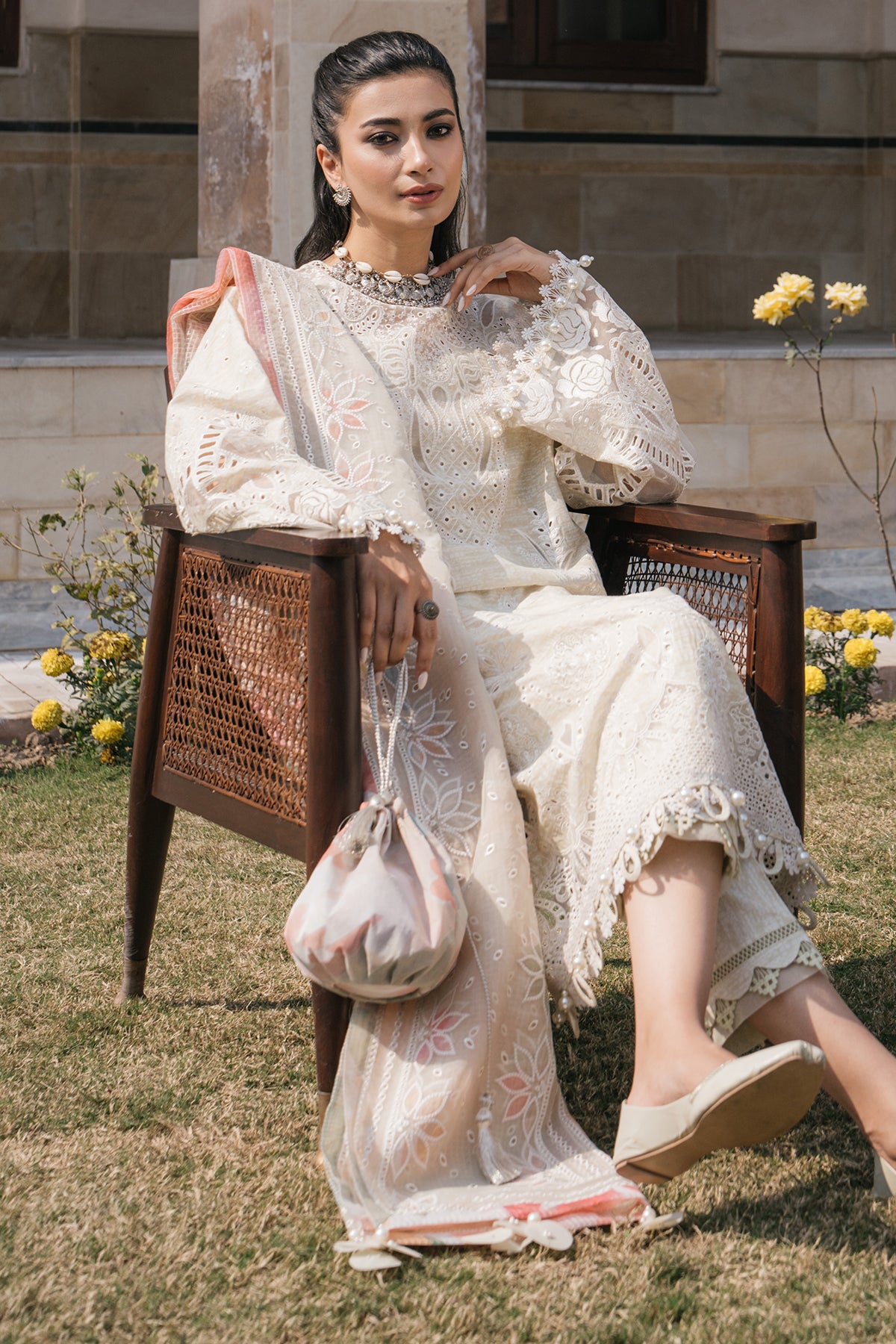 Embroidered Luxury Lawn SL24-D7