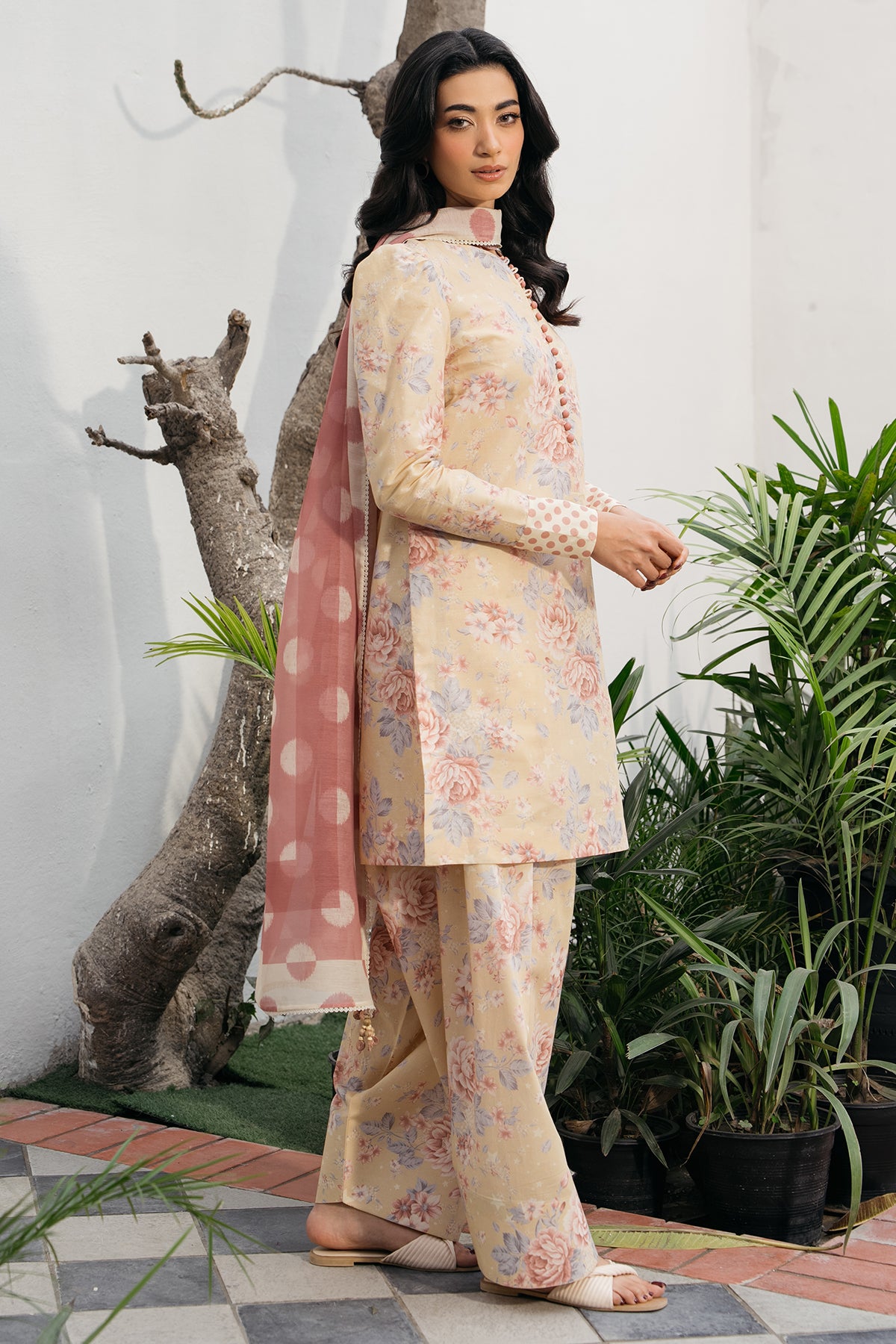 DIGITAL PRINTED LAWN RTW-1195