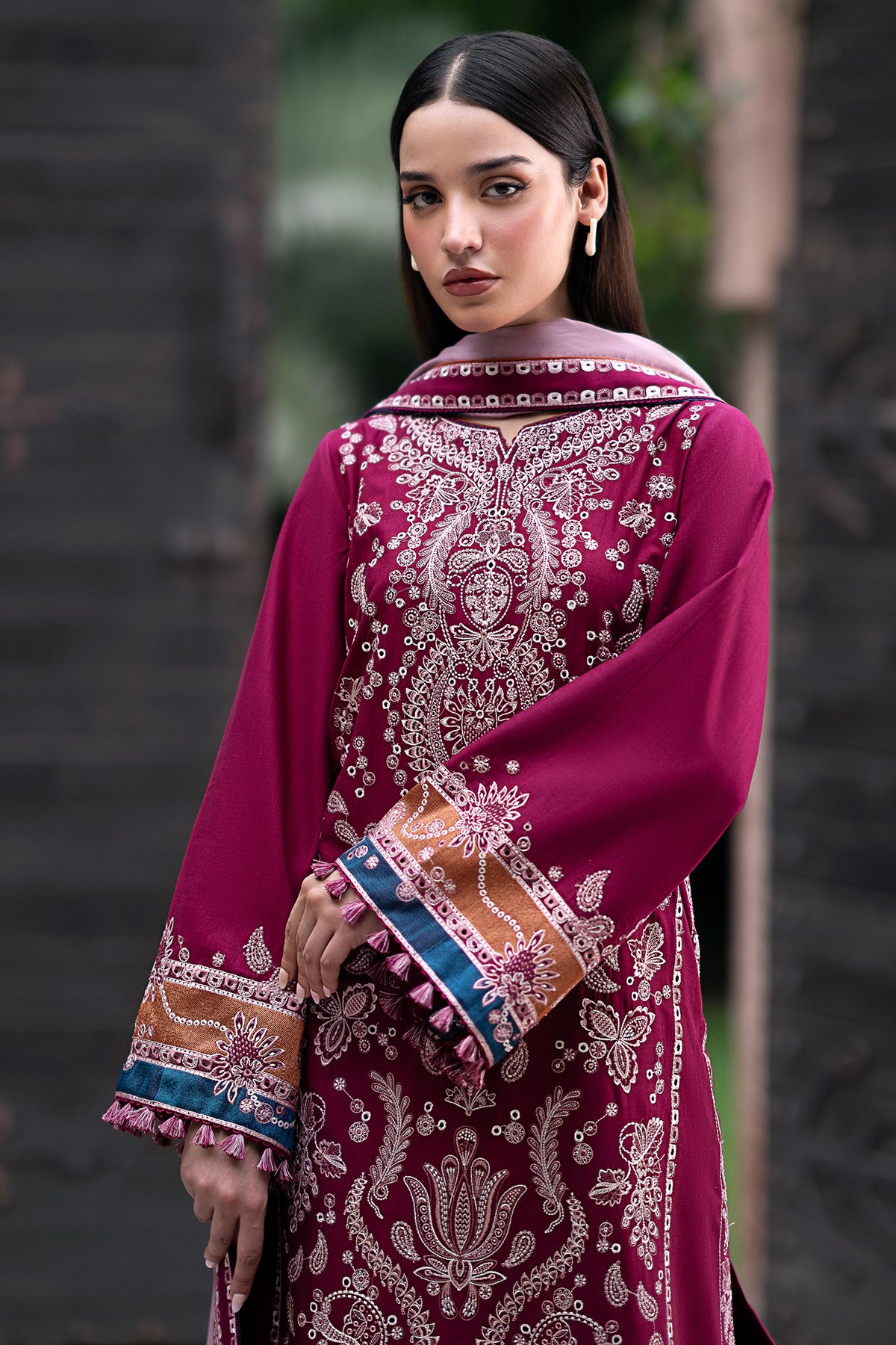 EMBROIDERED KHADDAR UW-0067