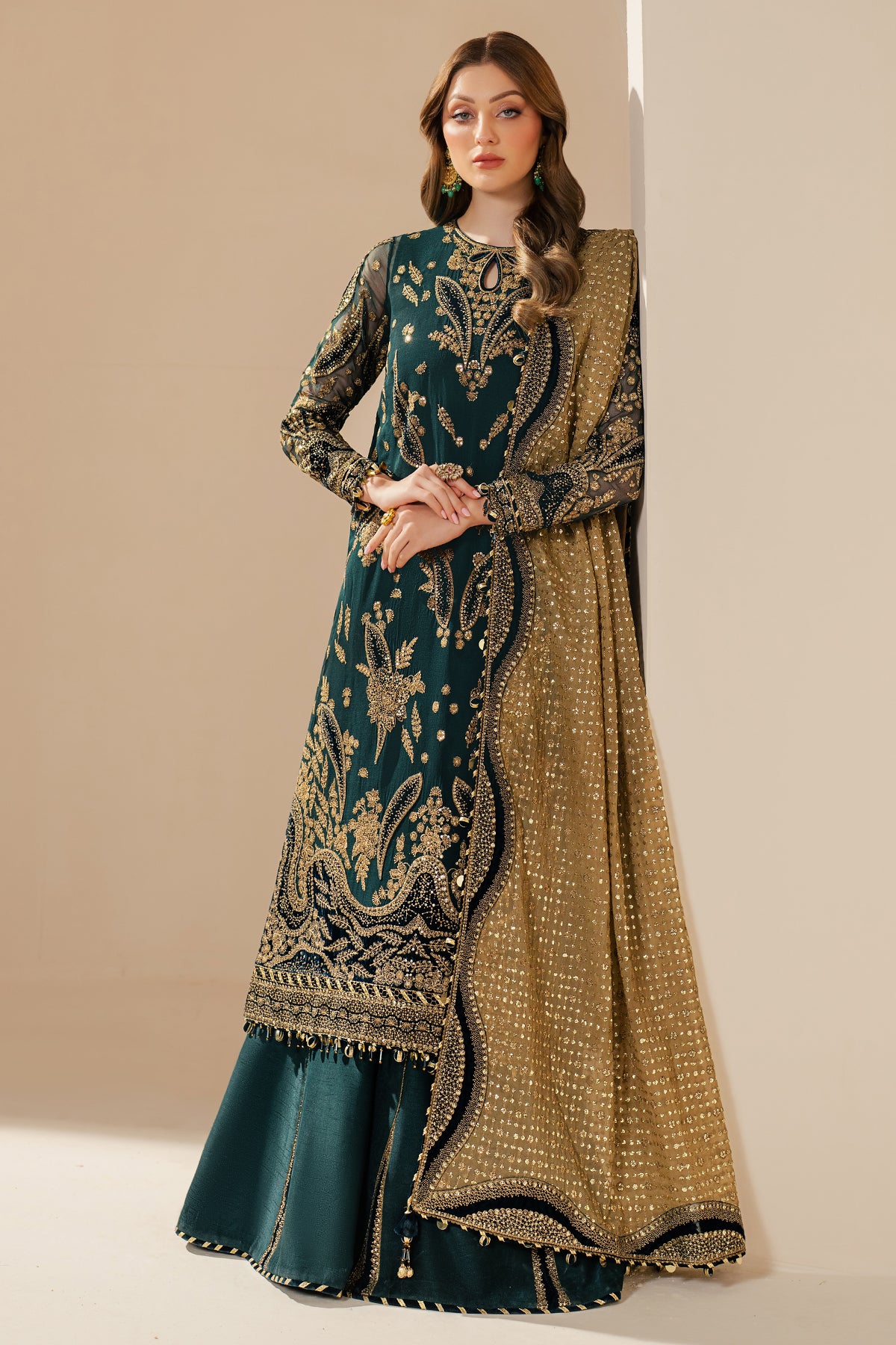 EMBROIDERED CHIFFON WF'25-06