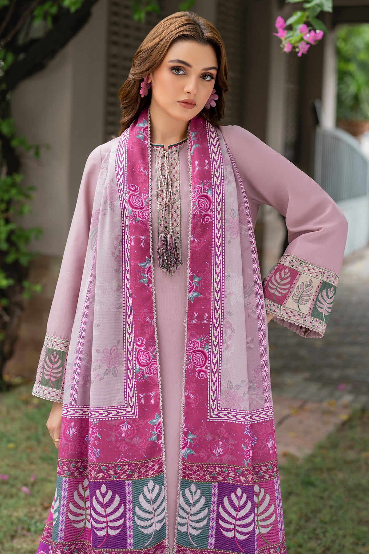 EMBROIDERED KHADDAR UW-0055