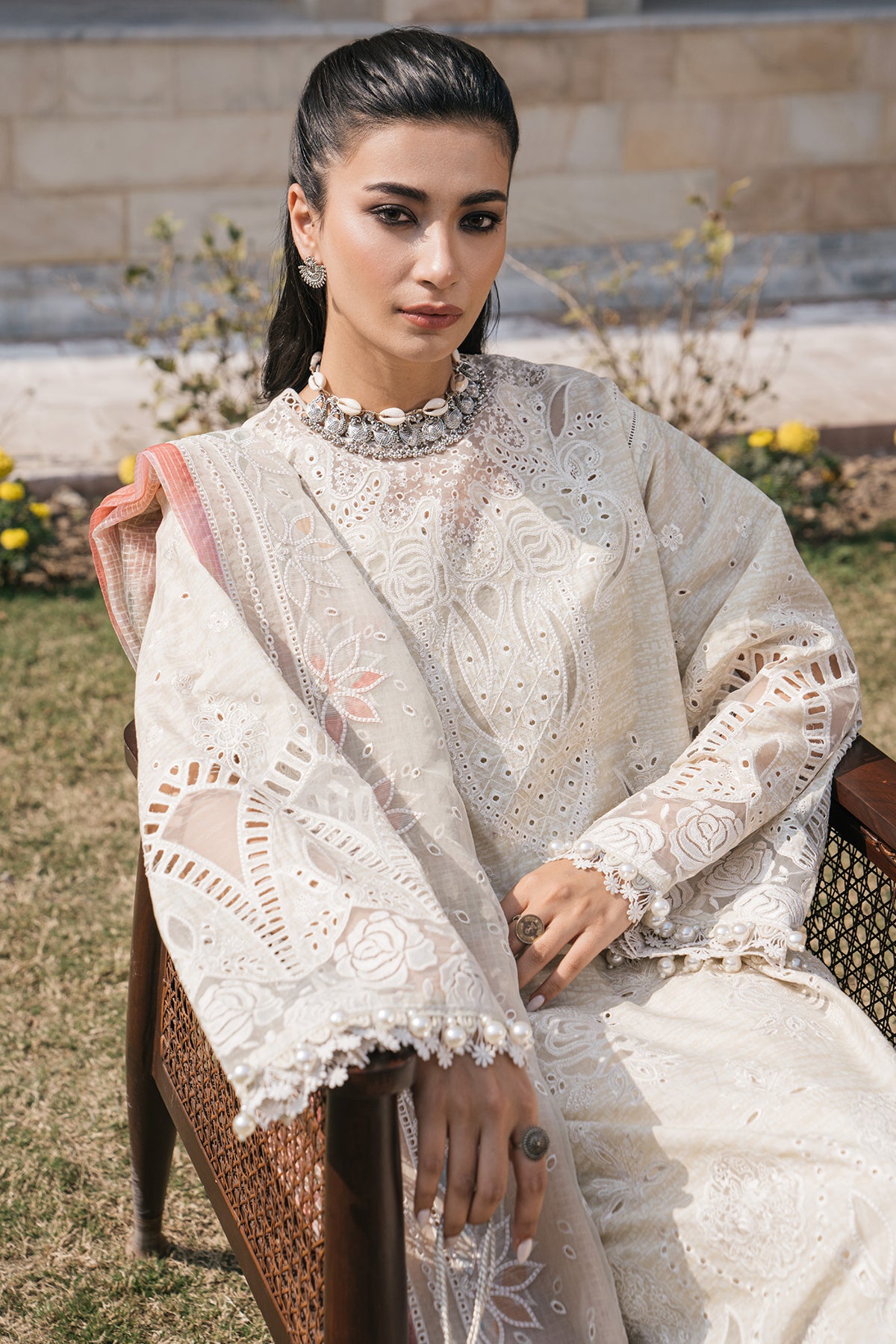 Embroidered Luxury Lawn SL24-D7