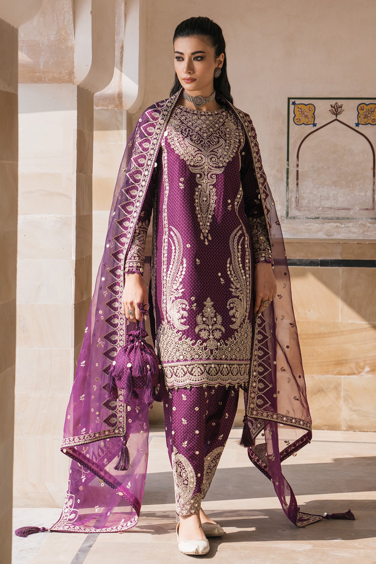 Embroidered Luxury Lawn SL24-D6