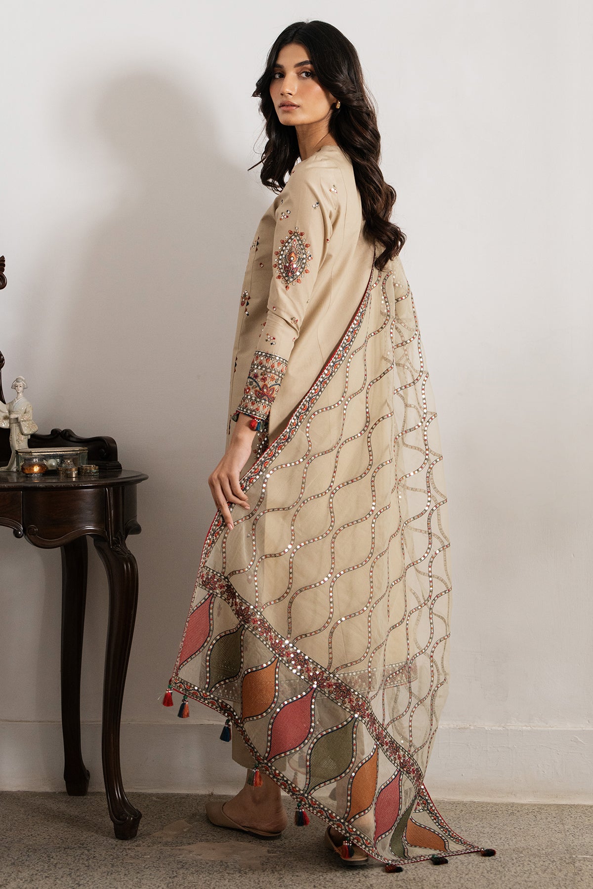 EMBROIDERED LAWN RTW-1183