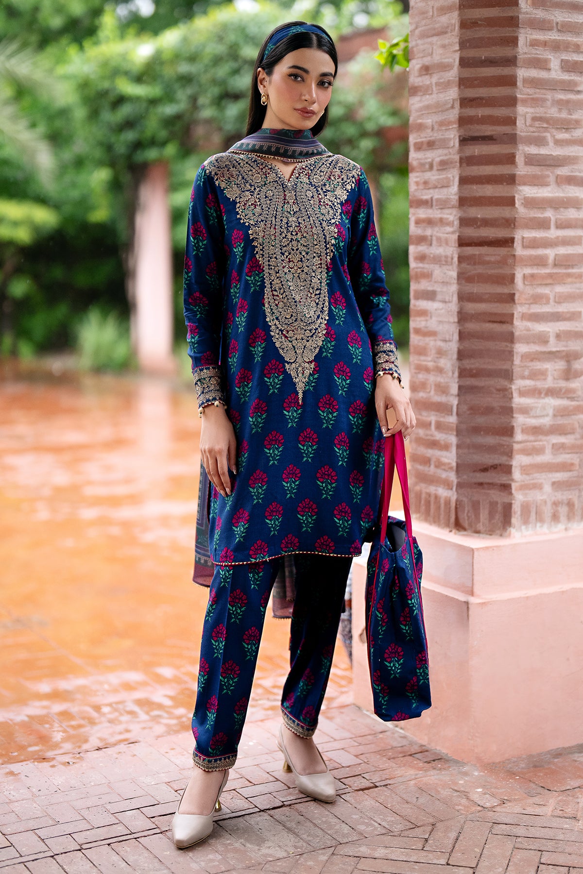 EMBROIDERED VISCOSE RTW-1135