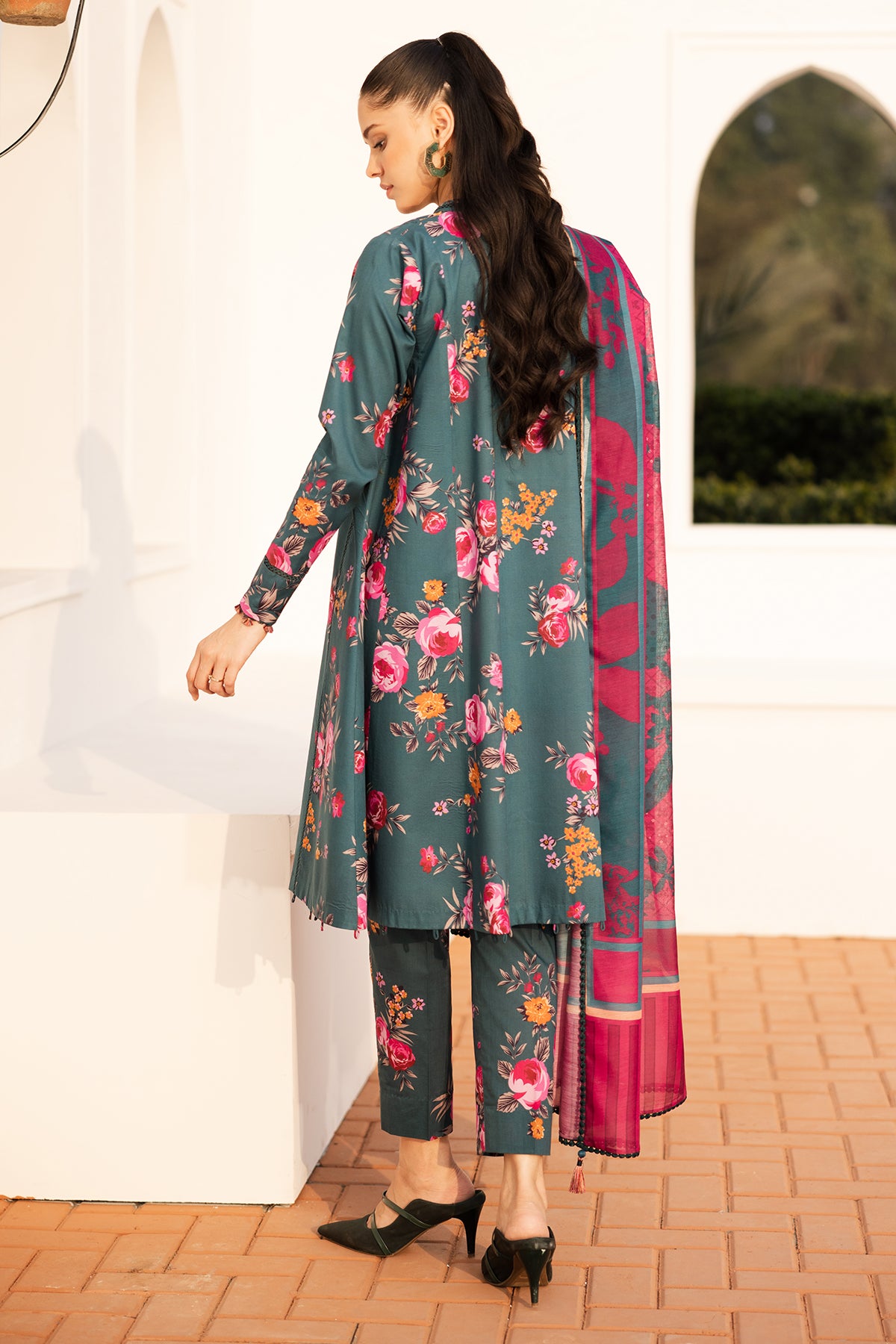 DIGITAL PRINTED LAWN RTW-1186