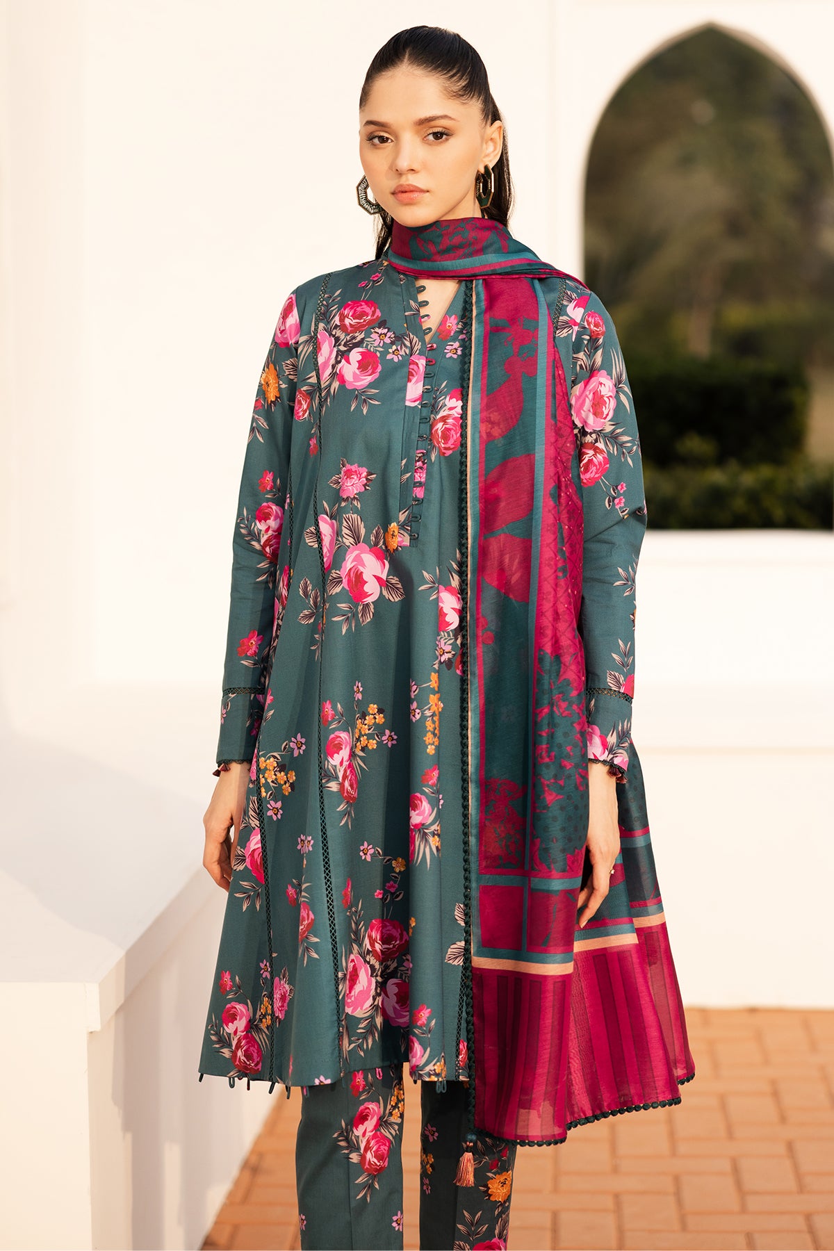 DIGITAL PRINTED LAWN RTW-1186