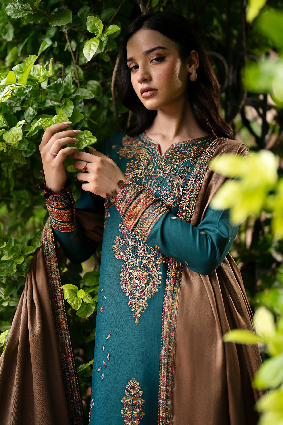 EMBROIDERED KHADDAR UW-0060