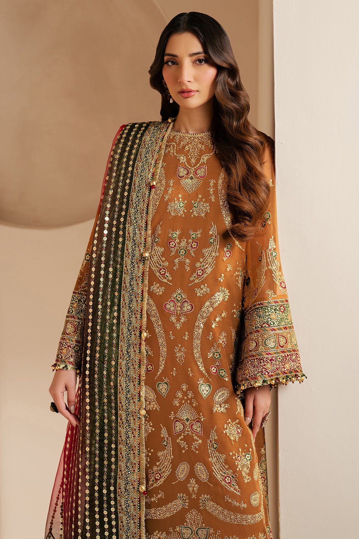 EMBROIDERED CHIFFON WF'25-08