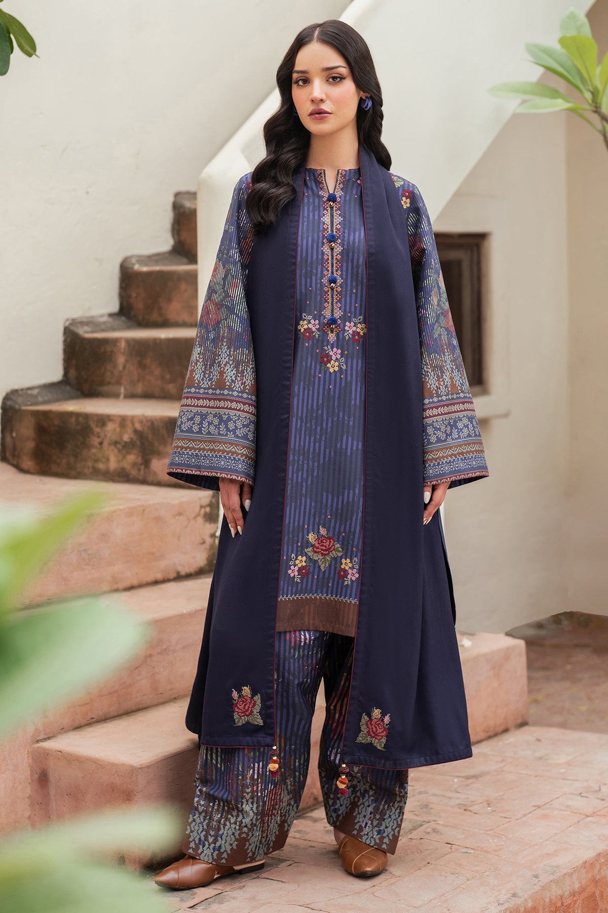 EMBROIDERED PREMIUM VISCOSE UW-0119