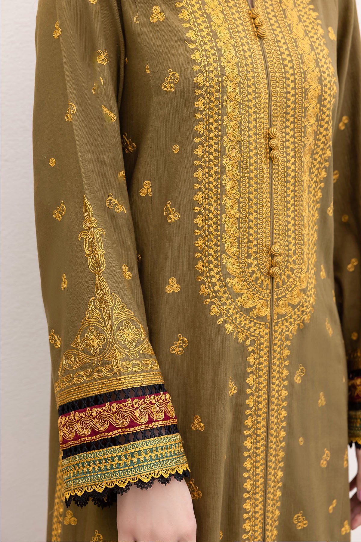 Embroidered Khaddar UWE-0004