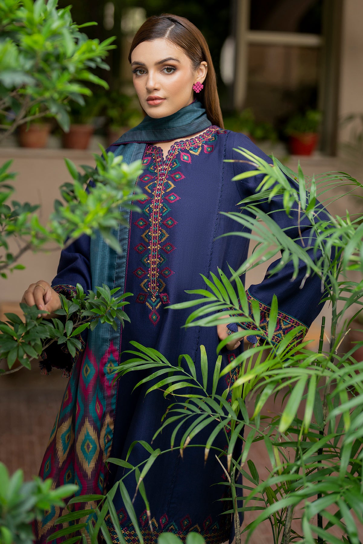 EMBROIDERED KHADDAR RTW-1132