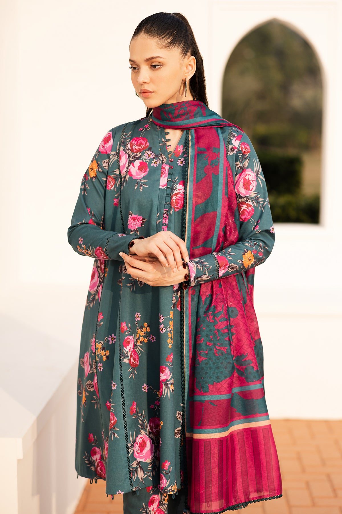 DIGITAL PRINTED LAWN RTW-1186