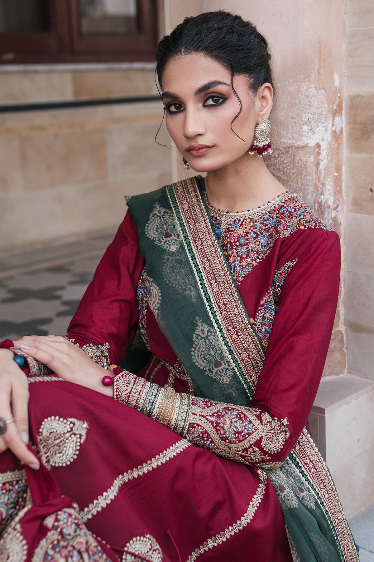 Embroidered Luxury Lawn SL24-D11