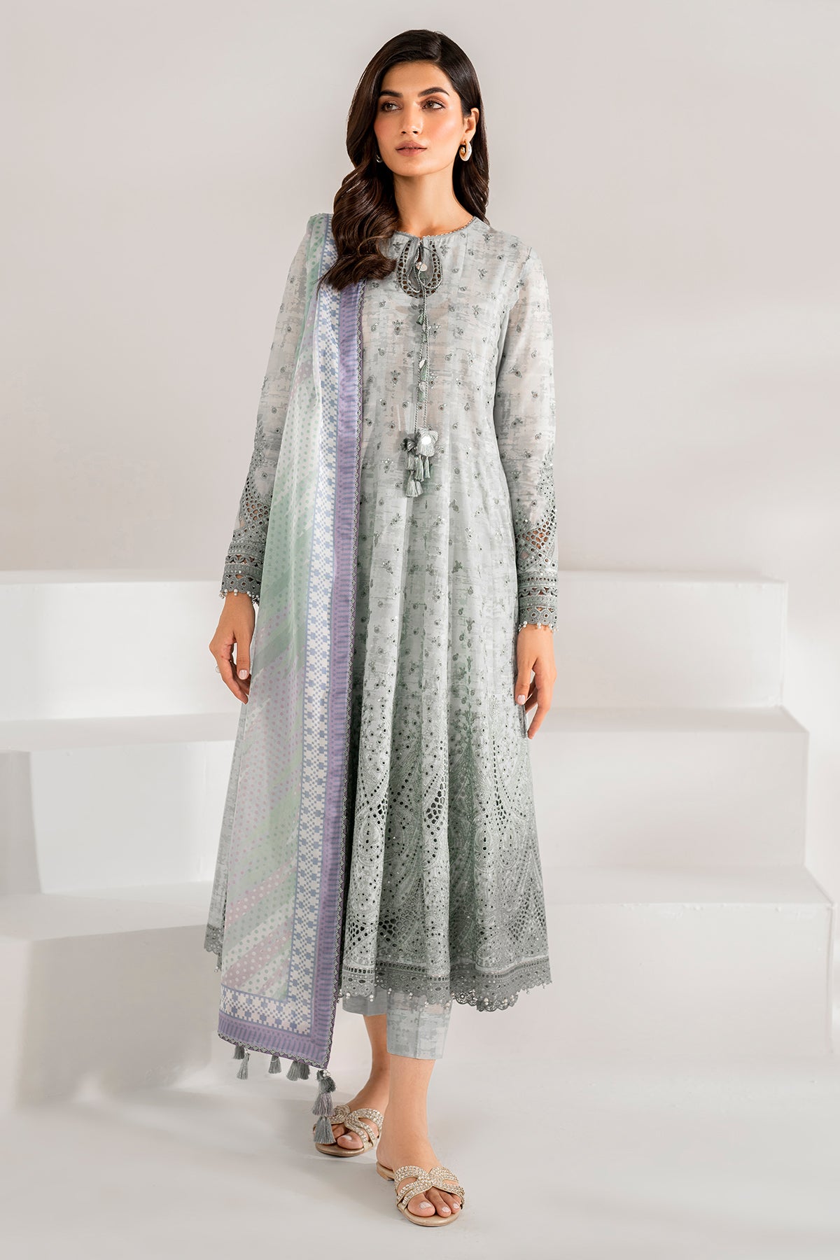 EMBROIDERED LAWN RTW-1187