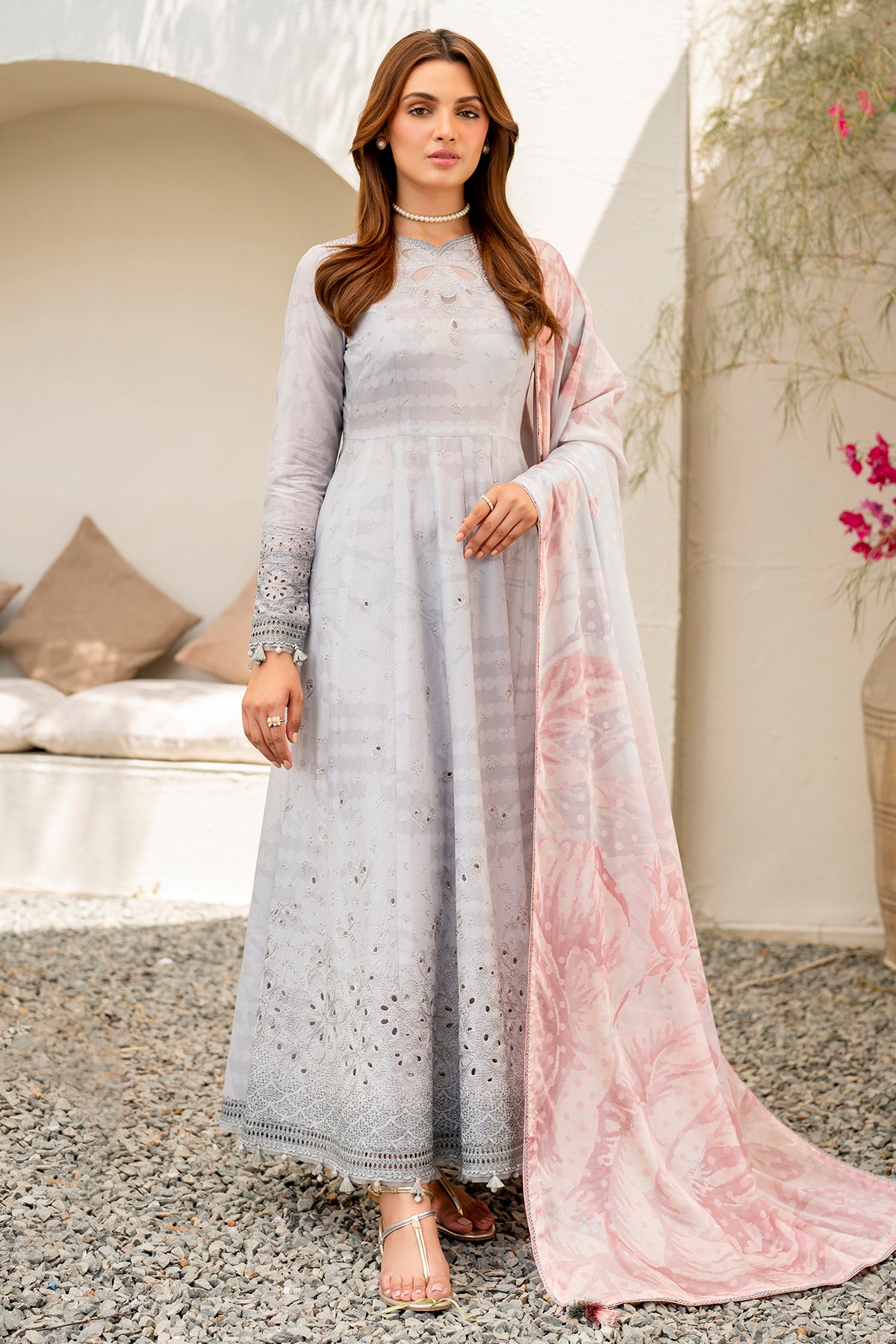 EMBROIDERED LAWN USE-9054