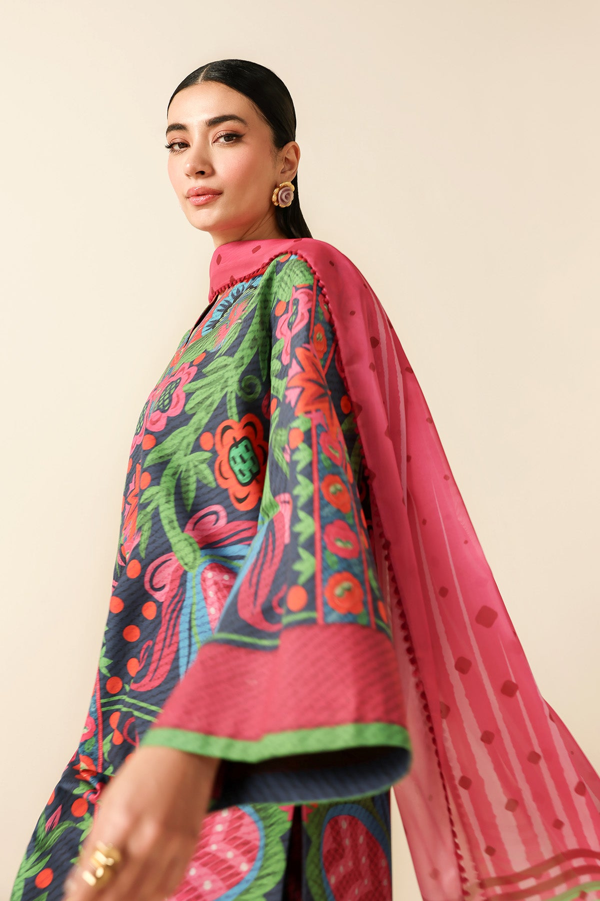 DIGITAL PRINTED LAWN USE-9345