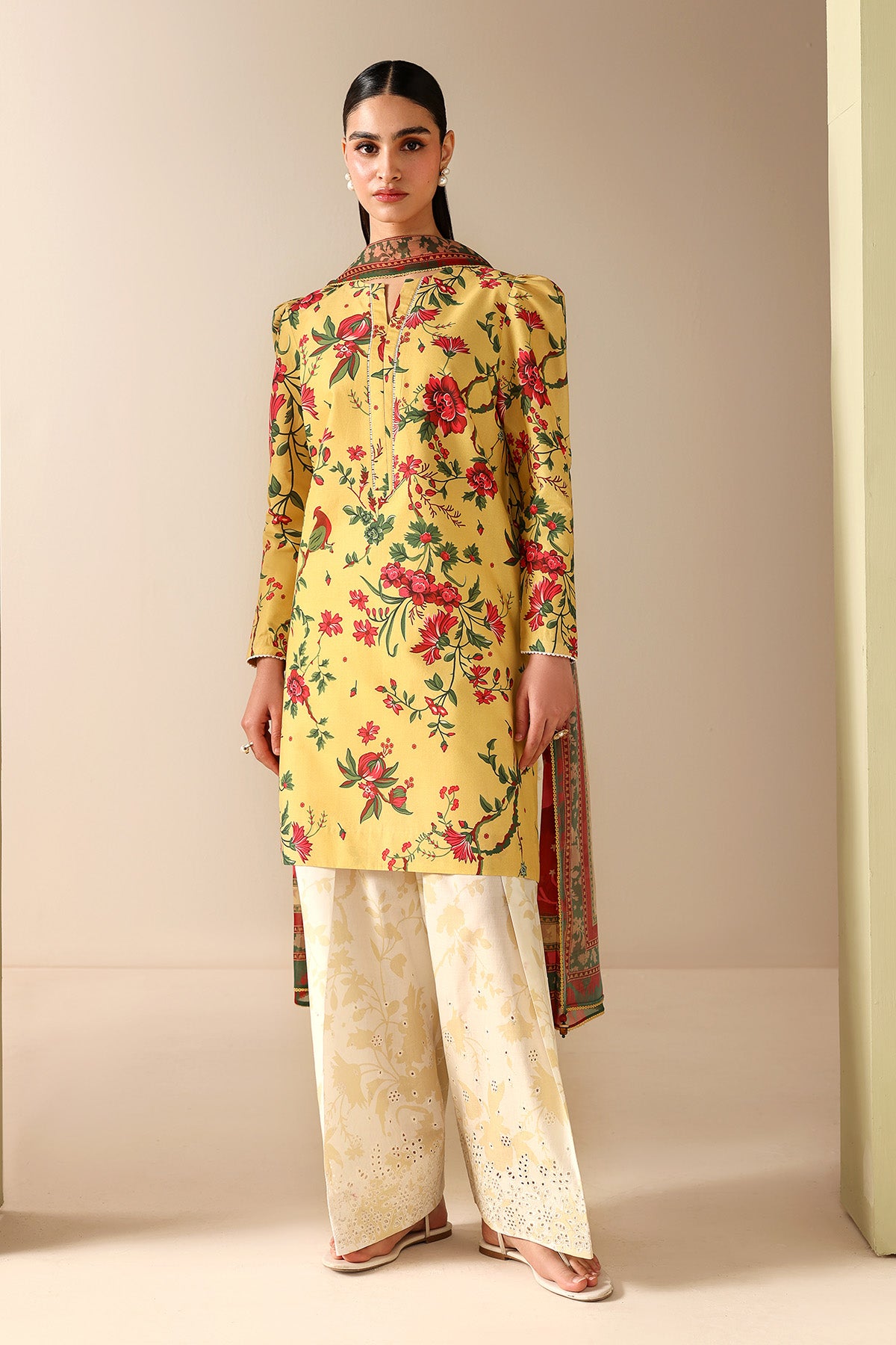 EMBROIDERED LAWN RTW-1294