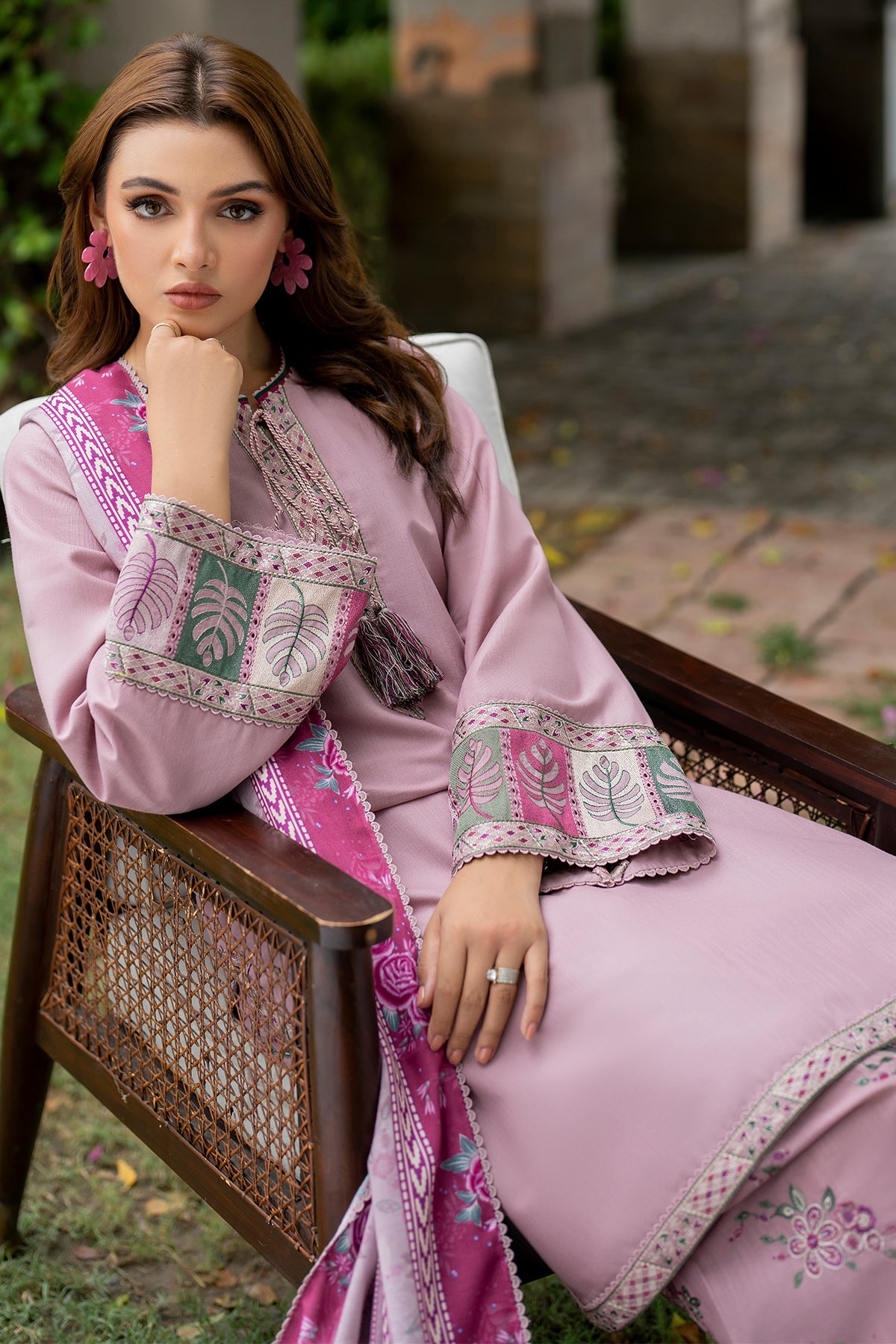 EMBROIDERED KHADDAR UW-0055