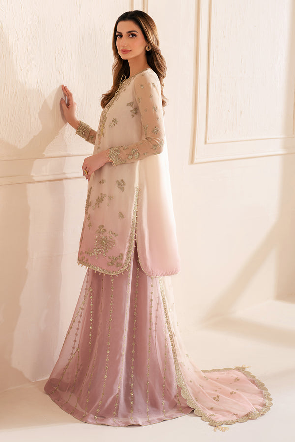 EMBROIDERED CHIFFON UC-3067 | Unstitched Online Exclusives | Jazmn