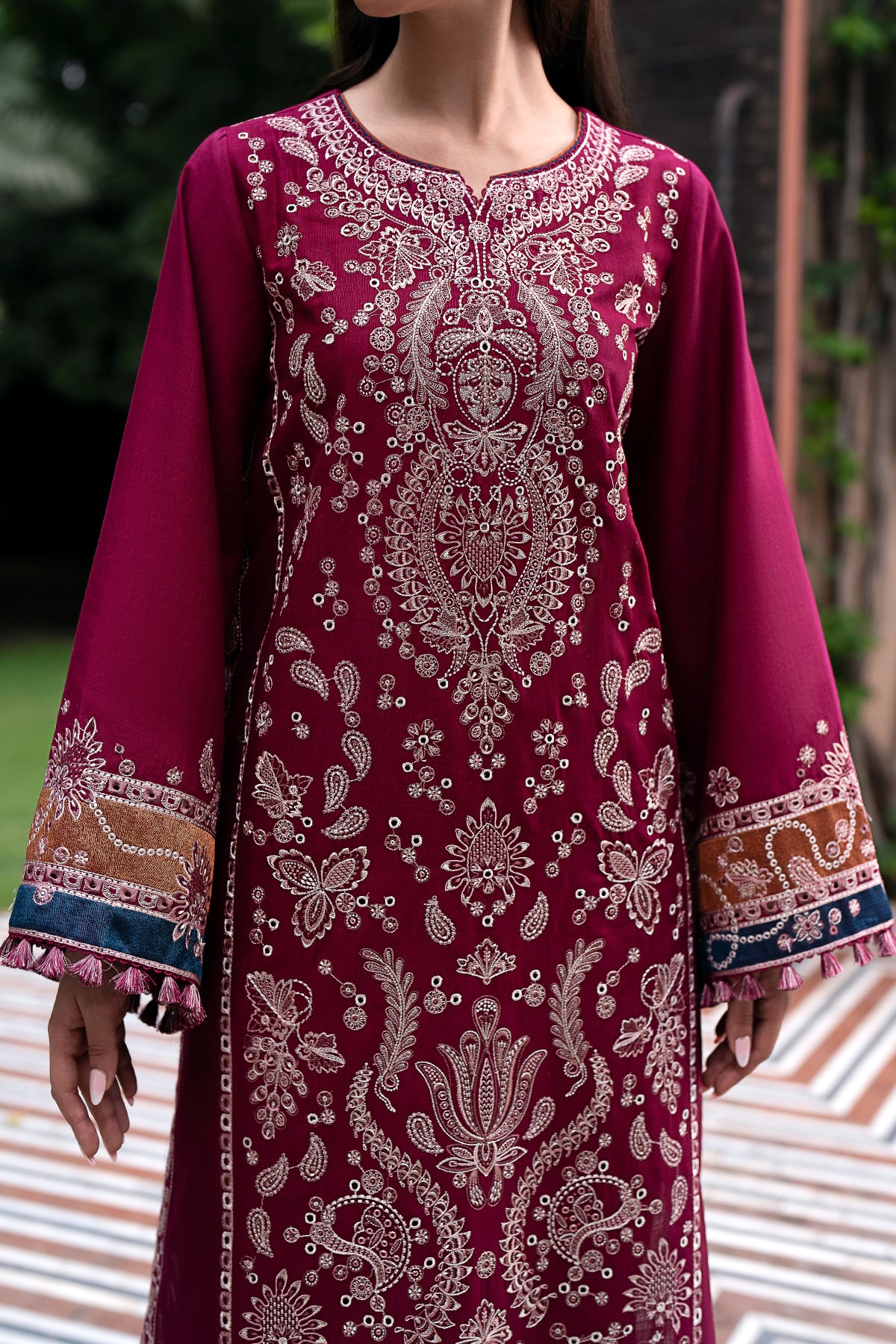 EMBROIDERED KHADDAR UW-0067