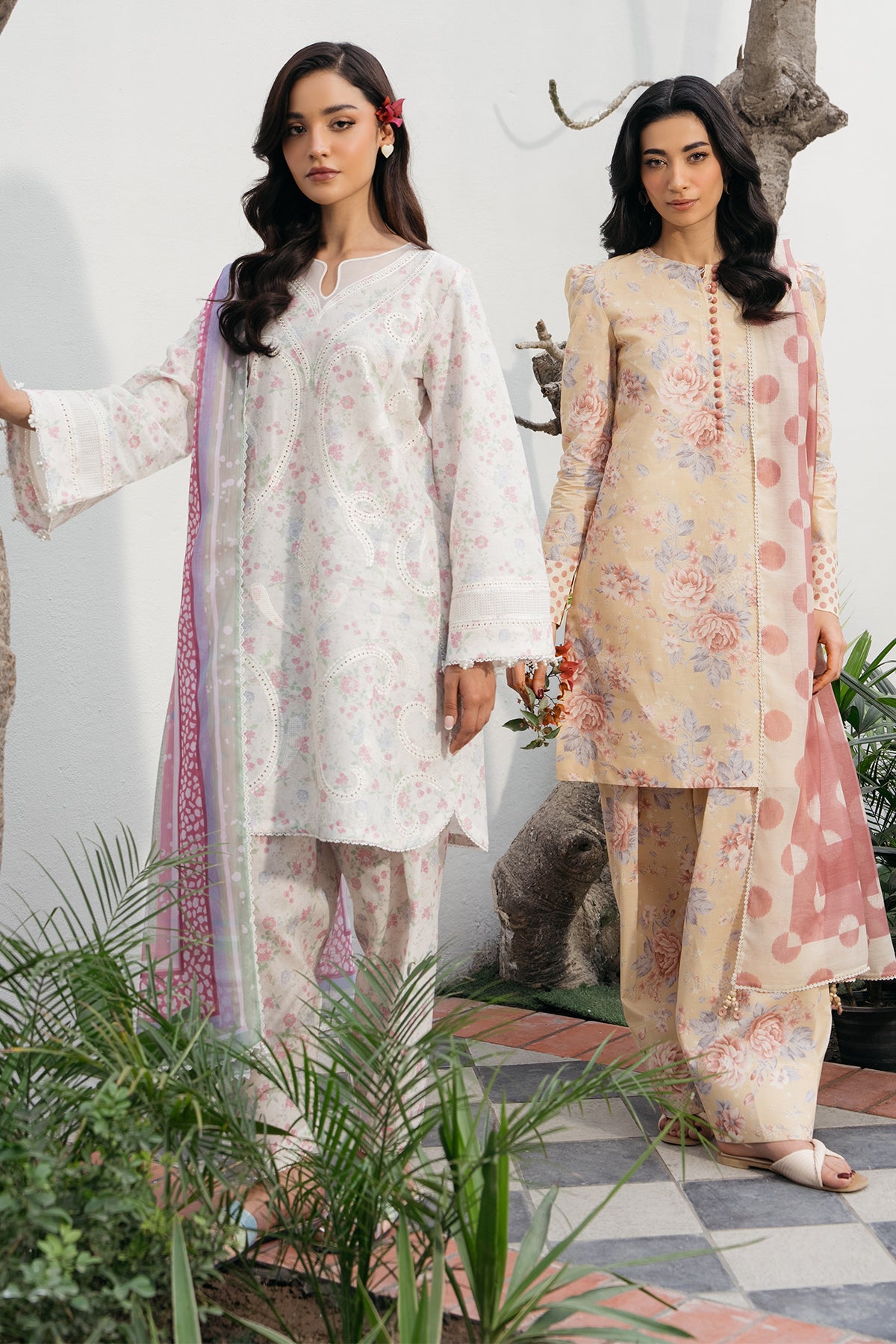 DIGITAL PRINTED LAWN RTW-1195