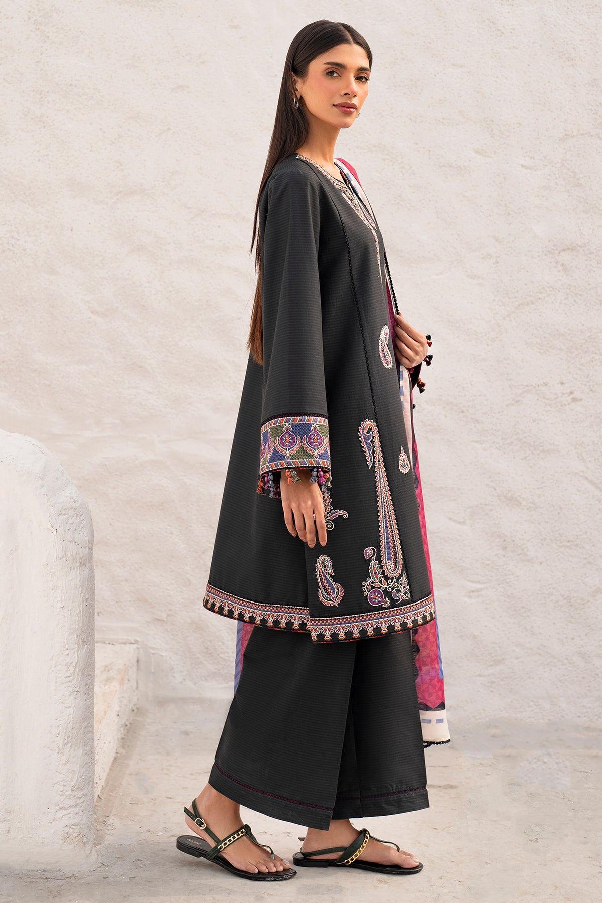 EMBROIDERED DOBBY LAWN USE-9127