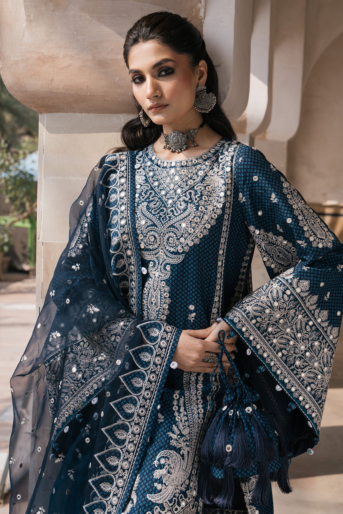 Embroidered Luxury Lawn SL24-D5