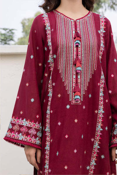 Embroidered Fine Slub RTW-1005