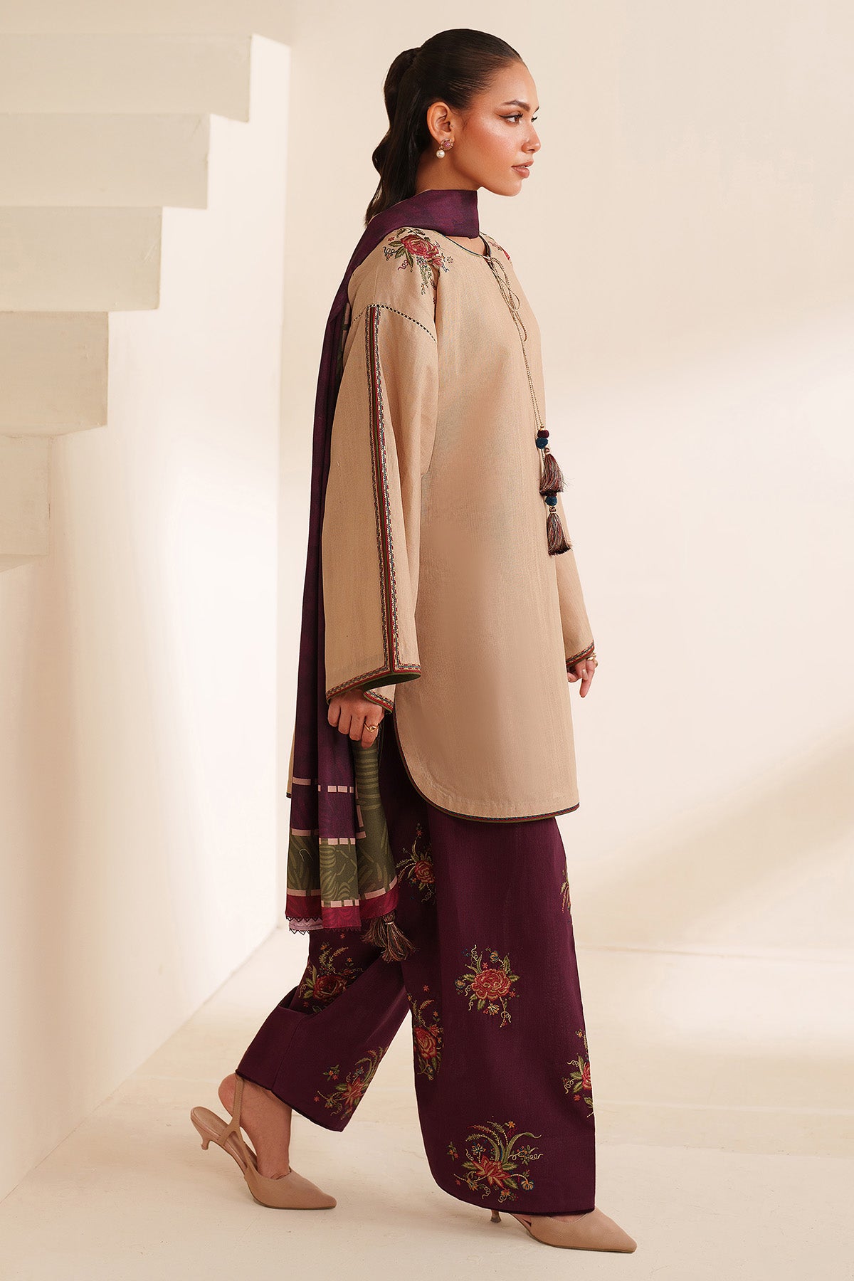 Embroidered Khaddar RTW-1270