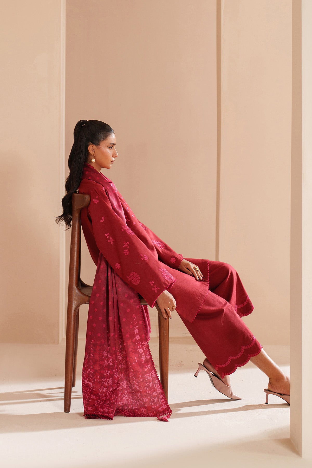 EMBROIDERED KHADDAR UW-0241