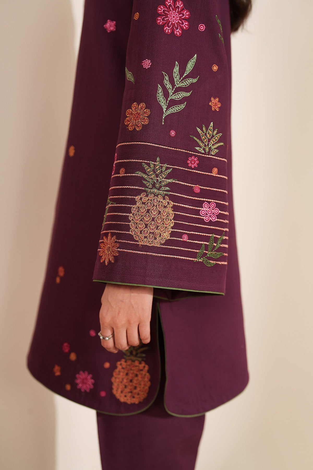 EMBROIDERED KHADDAR UW-0169