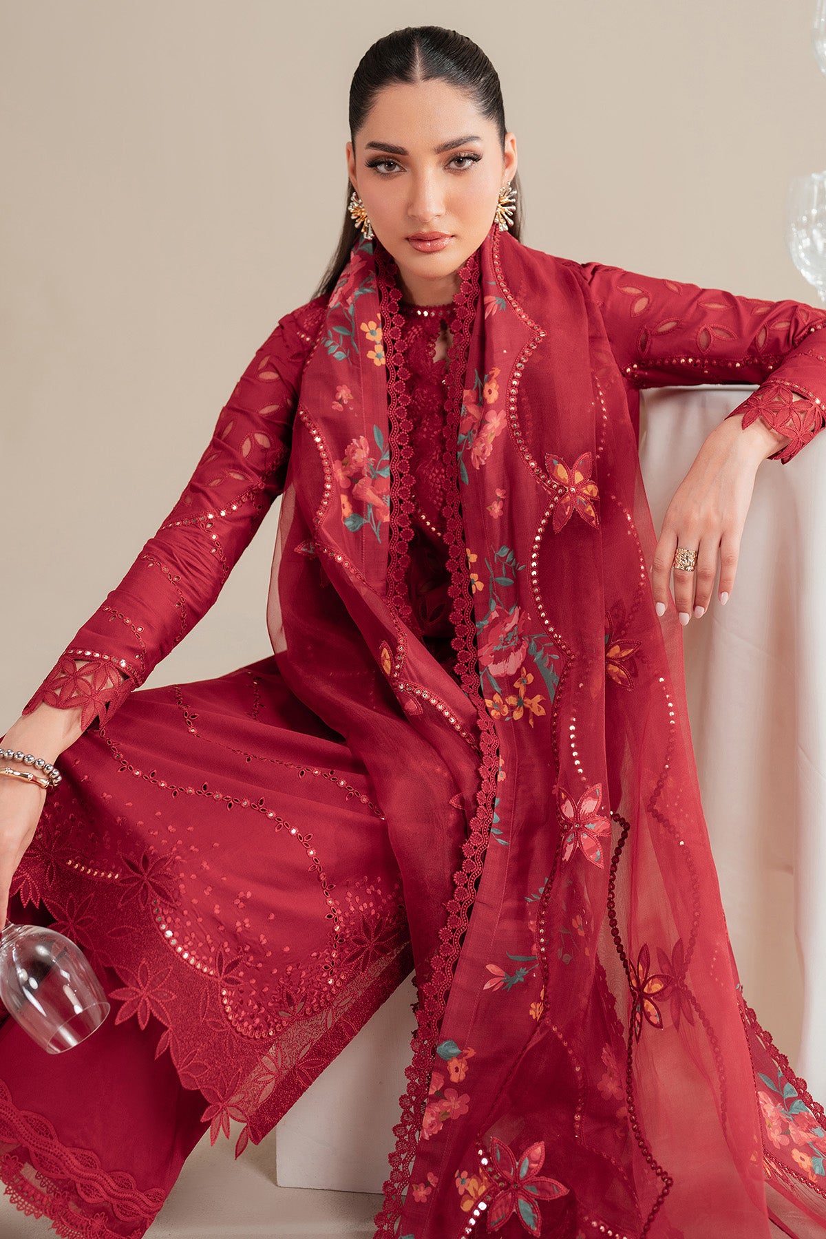 EMBROIDERED LAWN IL'25-D03