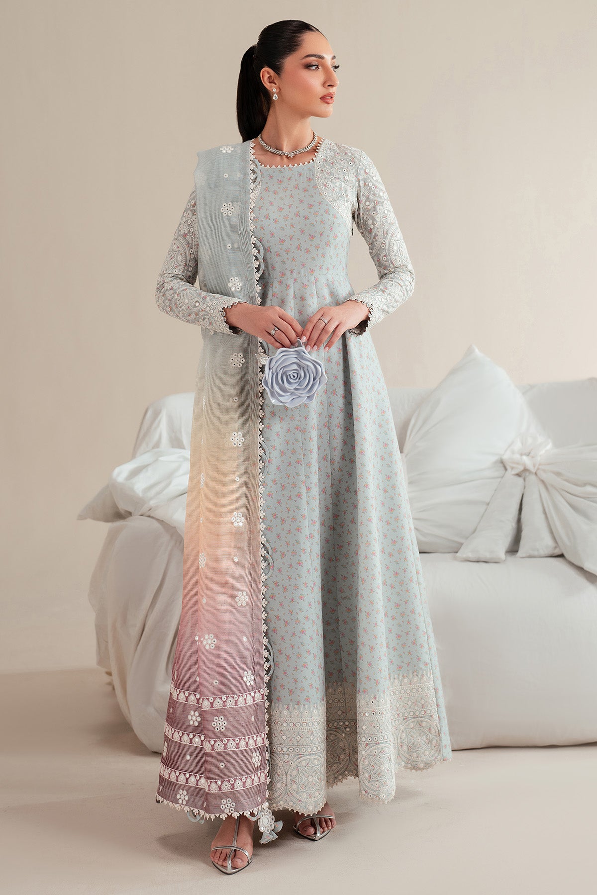 EMBROIDERED LAWN IL'25-D04