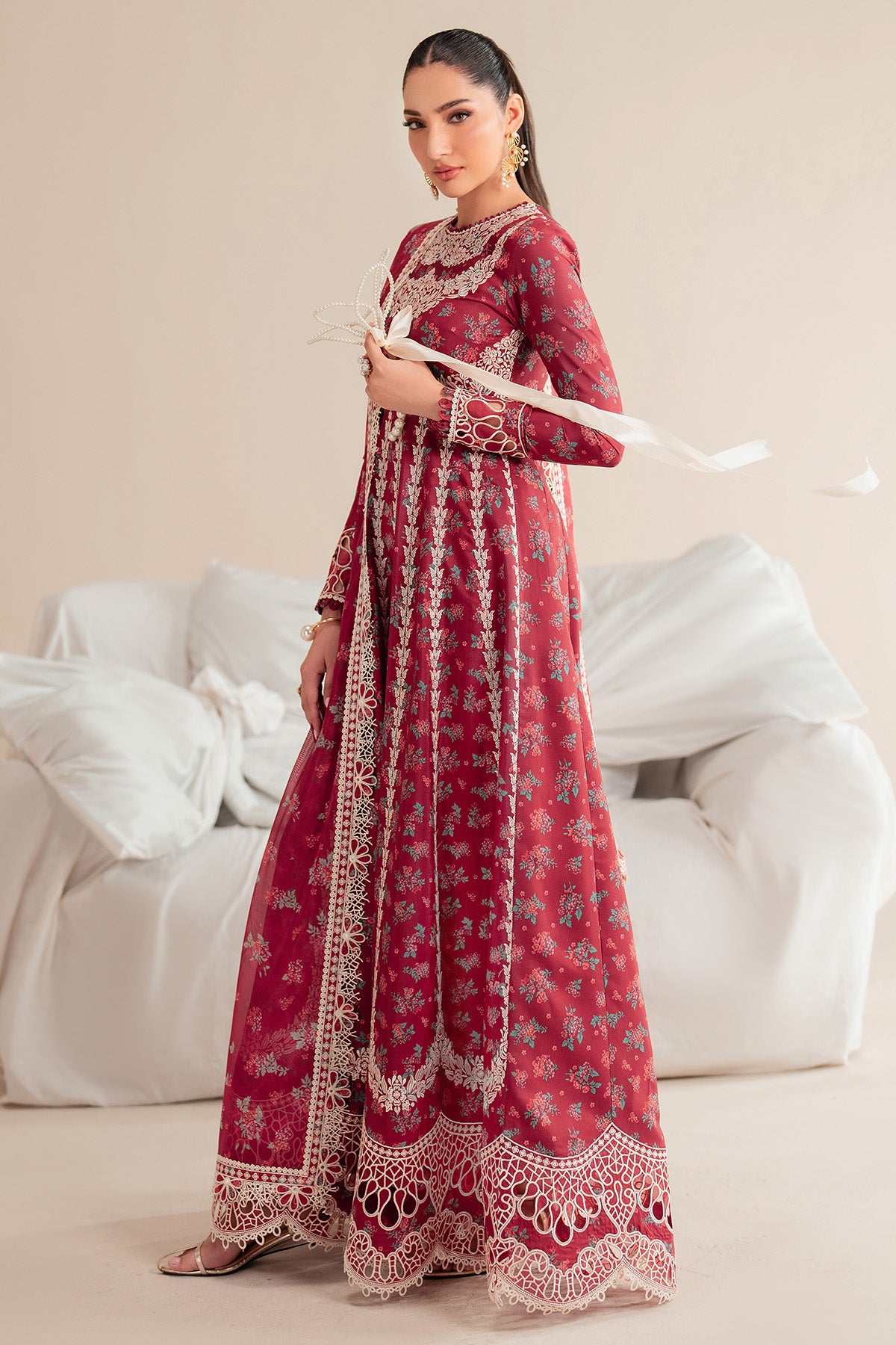 EMBROIDERED LAWN IL'25-D08