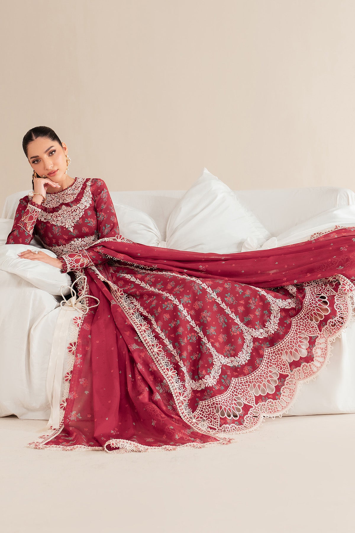 EMBROIDERED LAWN IL'25-D08