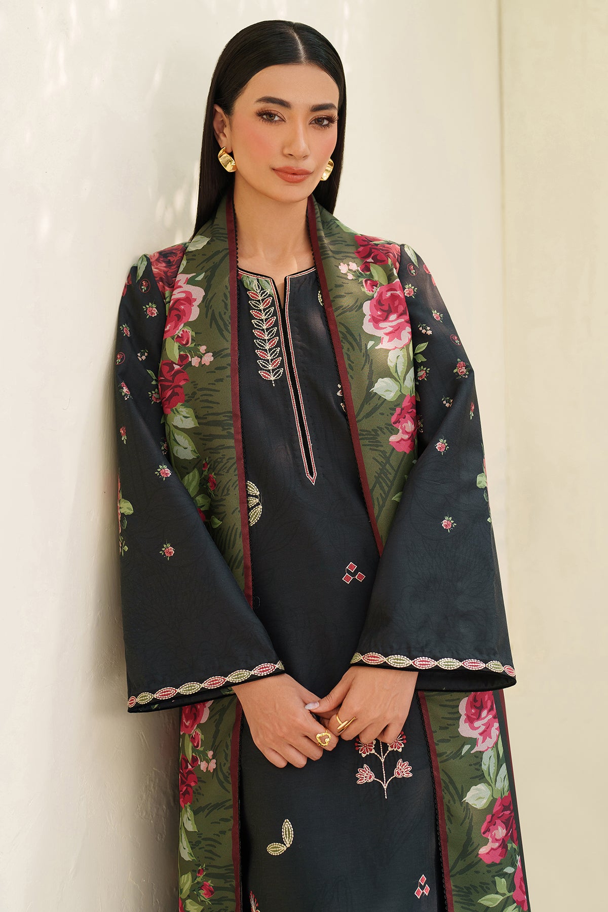 EMBROIDERED PREMIUM VISCOSE UW-0167