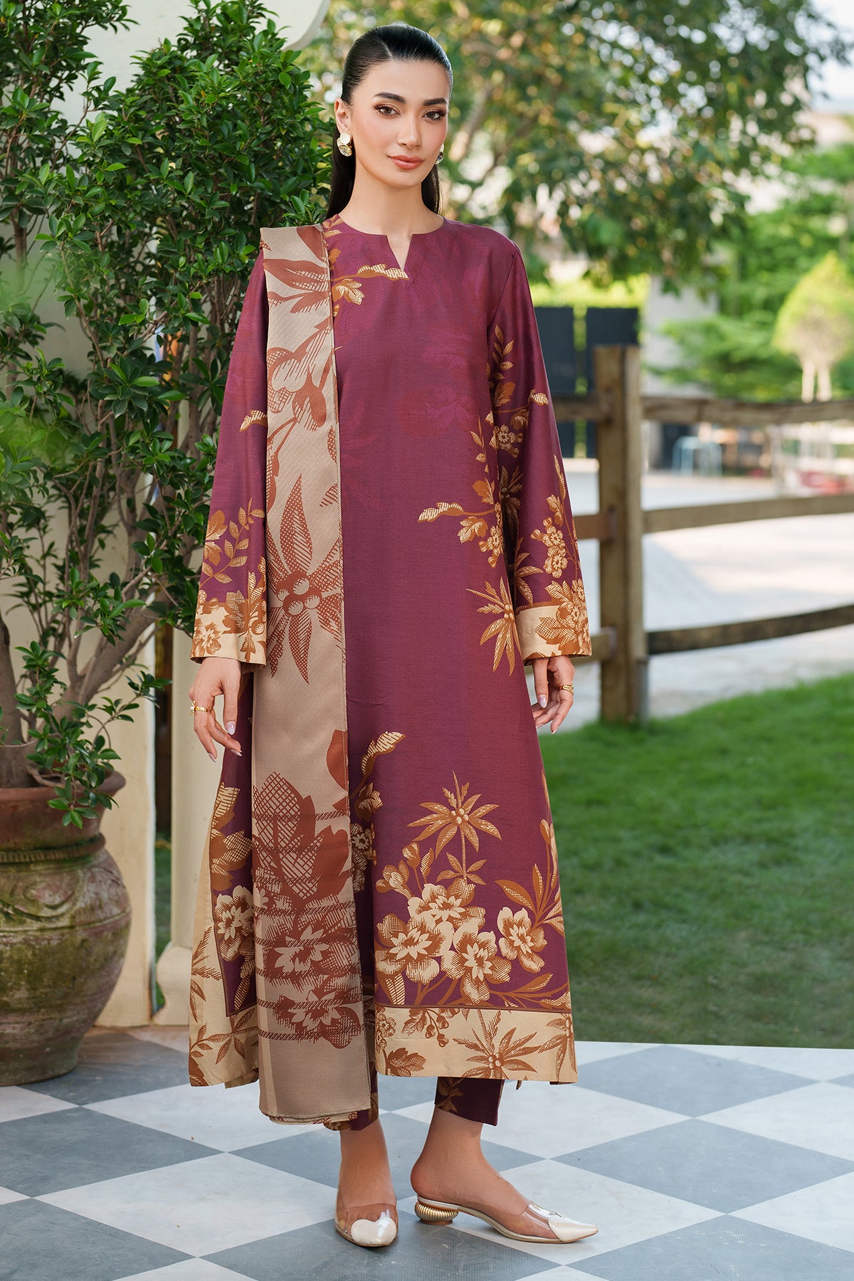 EMBROIDERED PREMIUM VISCOSE UW-0180