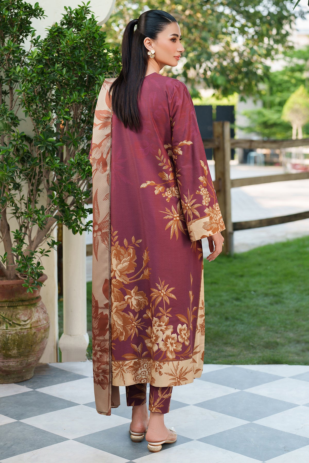 EMBROIDERED PREMIUM VISCOSE UW-0180
