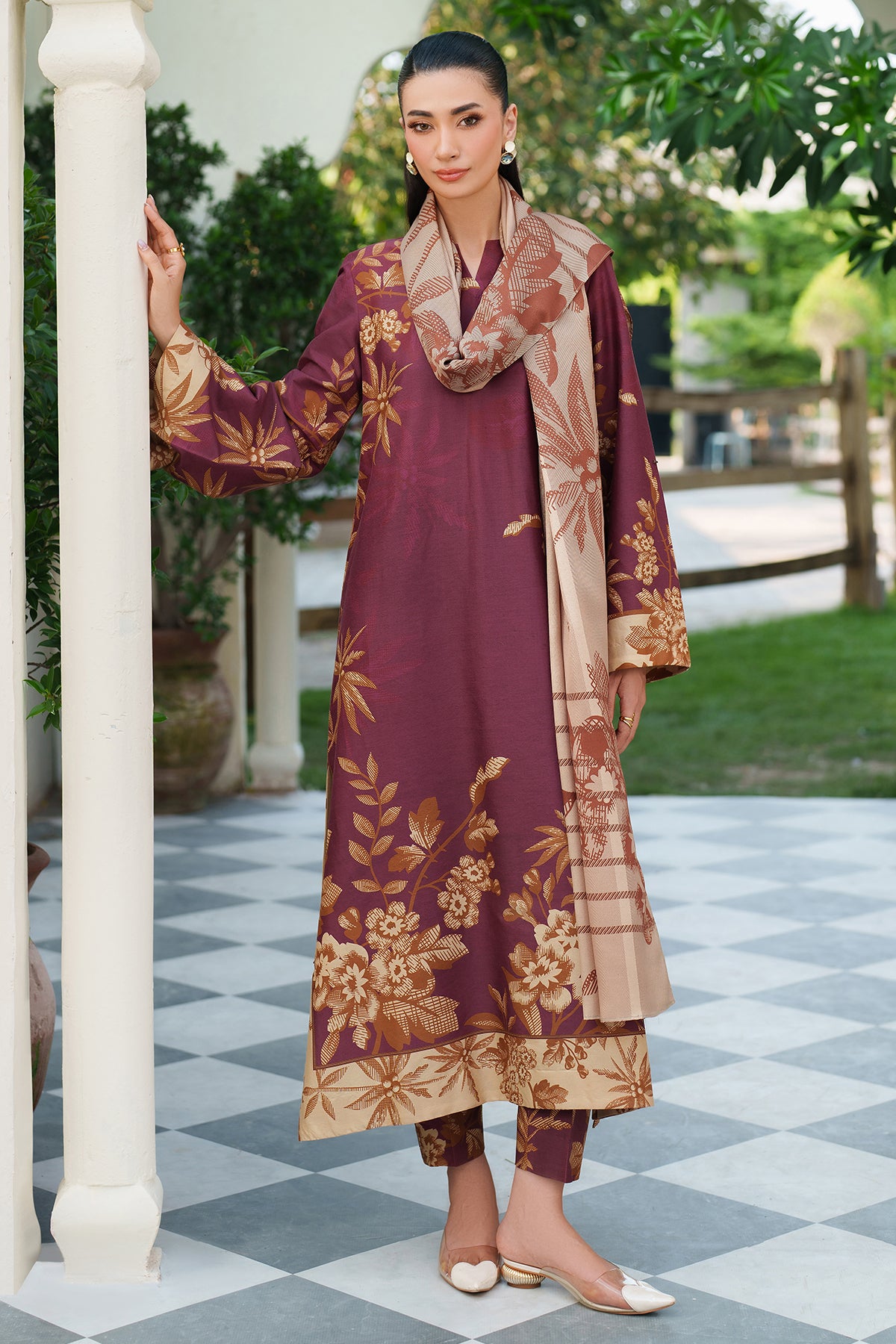 EMBROIDERED PREMIUM VISCOSE UW-0180