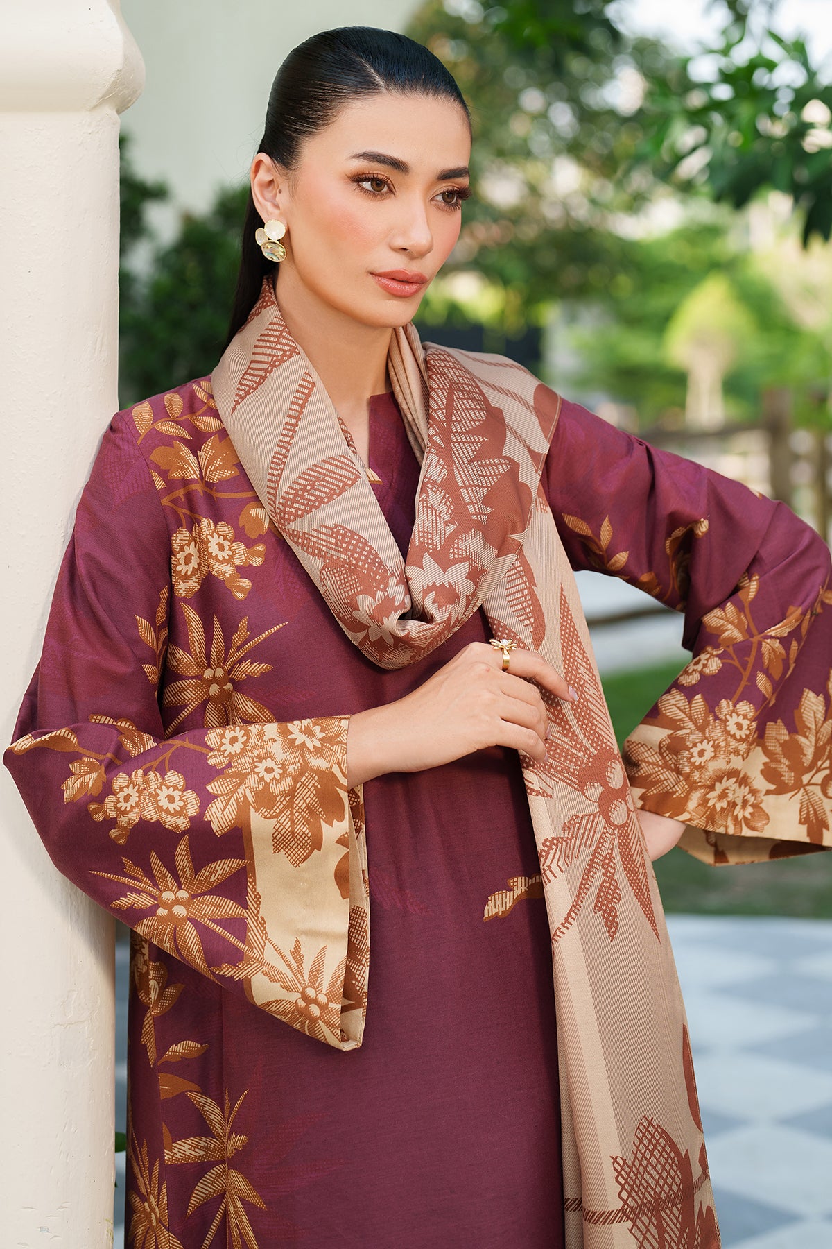 EMBROIDERED PREMIUM VISCOSE UW-0180
