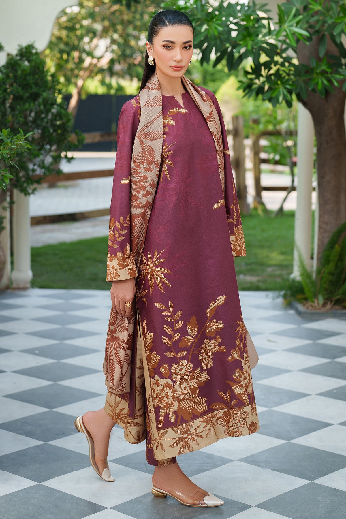 EMBROIDERED PREMIUM VISCOSE UW-0180