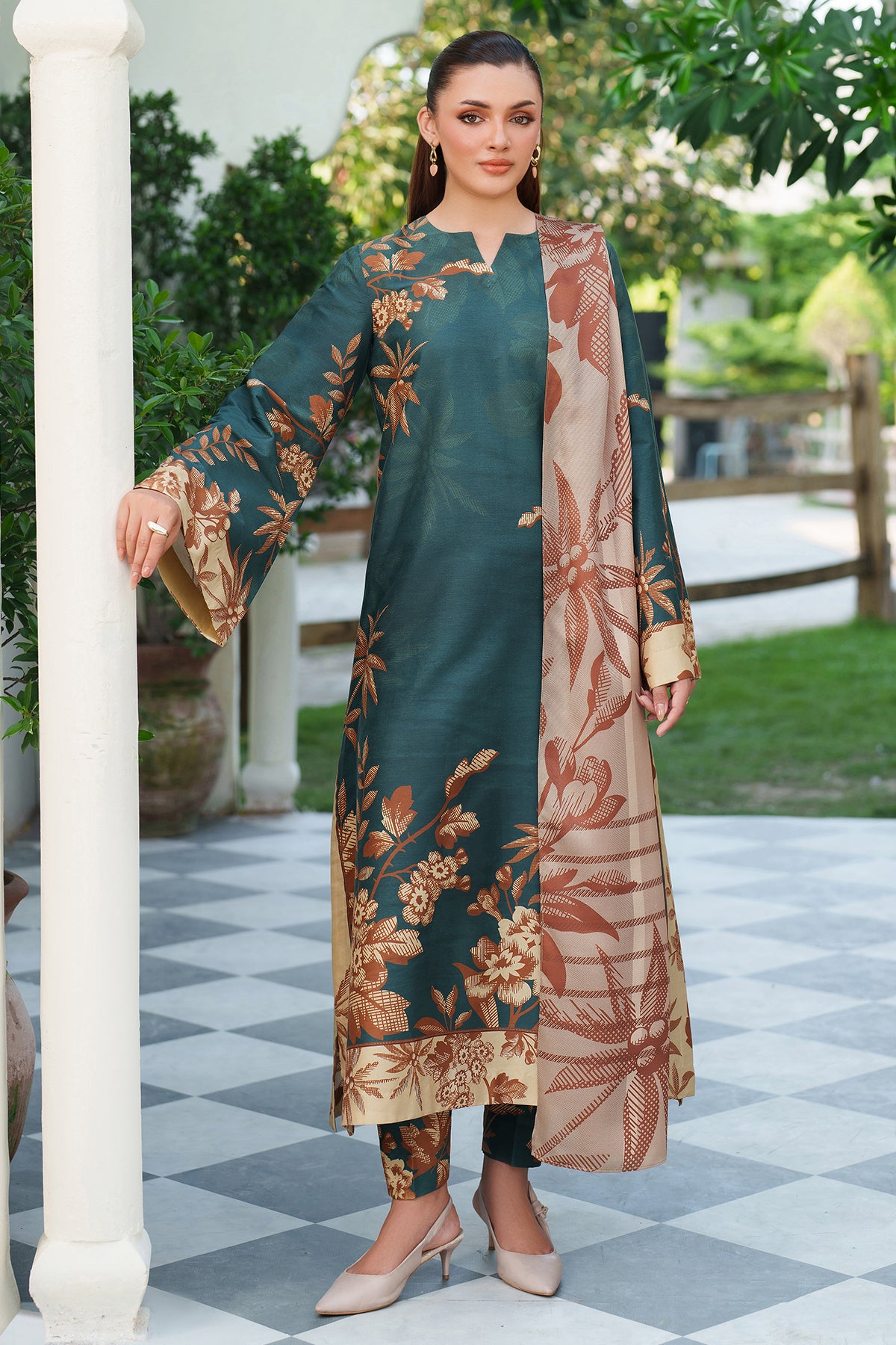 EMBROIDERED PREMIUM VISCOSE UW-0179
