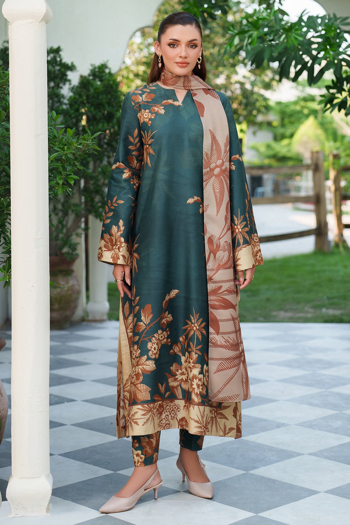 EMBROIDERED PREMIUM VISCOSE UW-0179