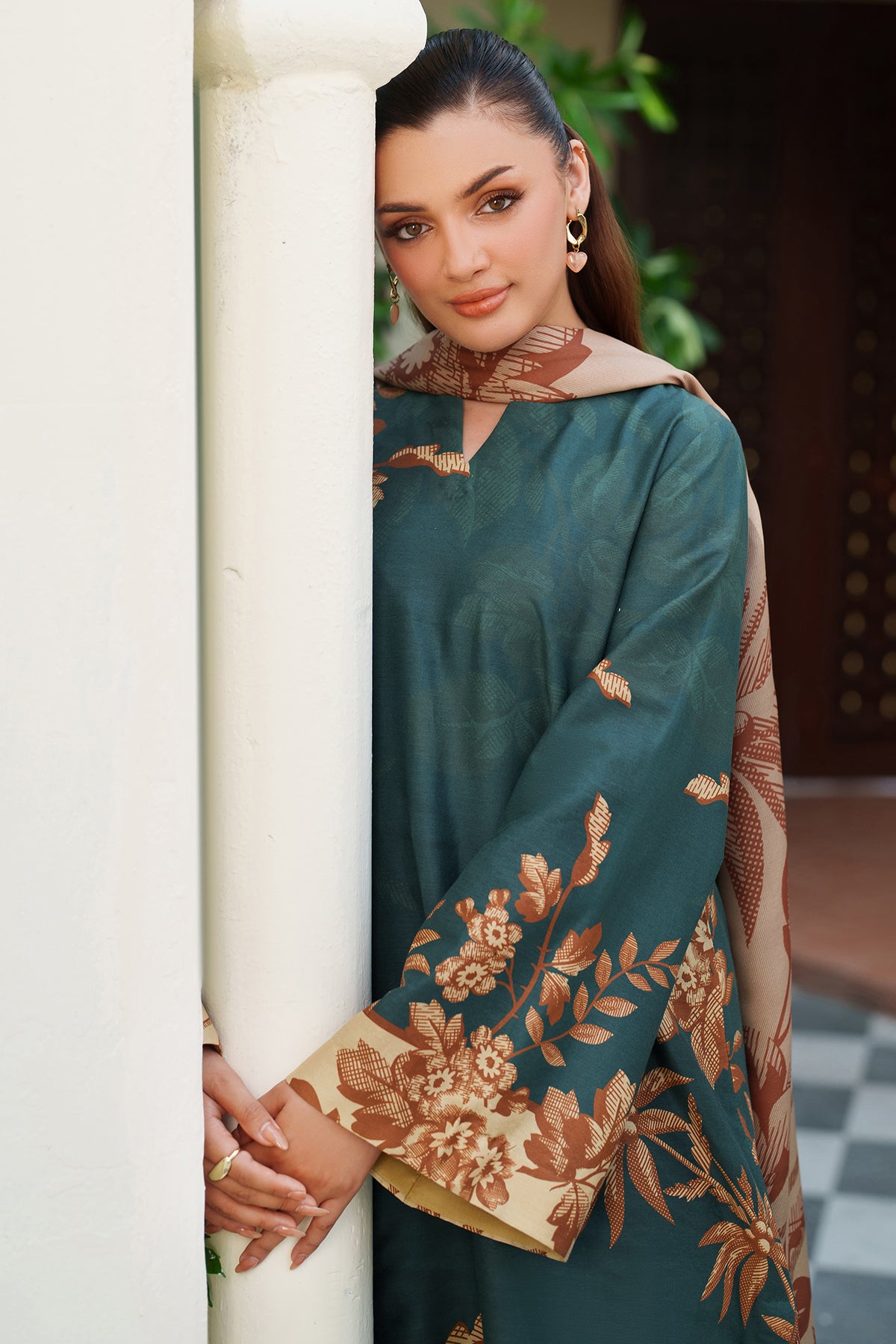 EMBROIDERED PREMIUM VISCOSE UW-0179