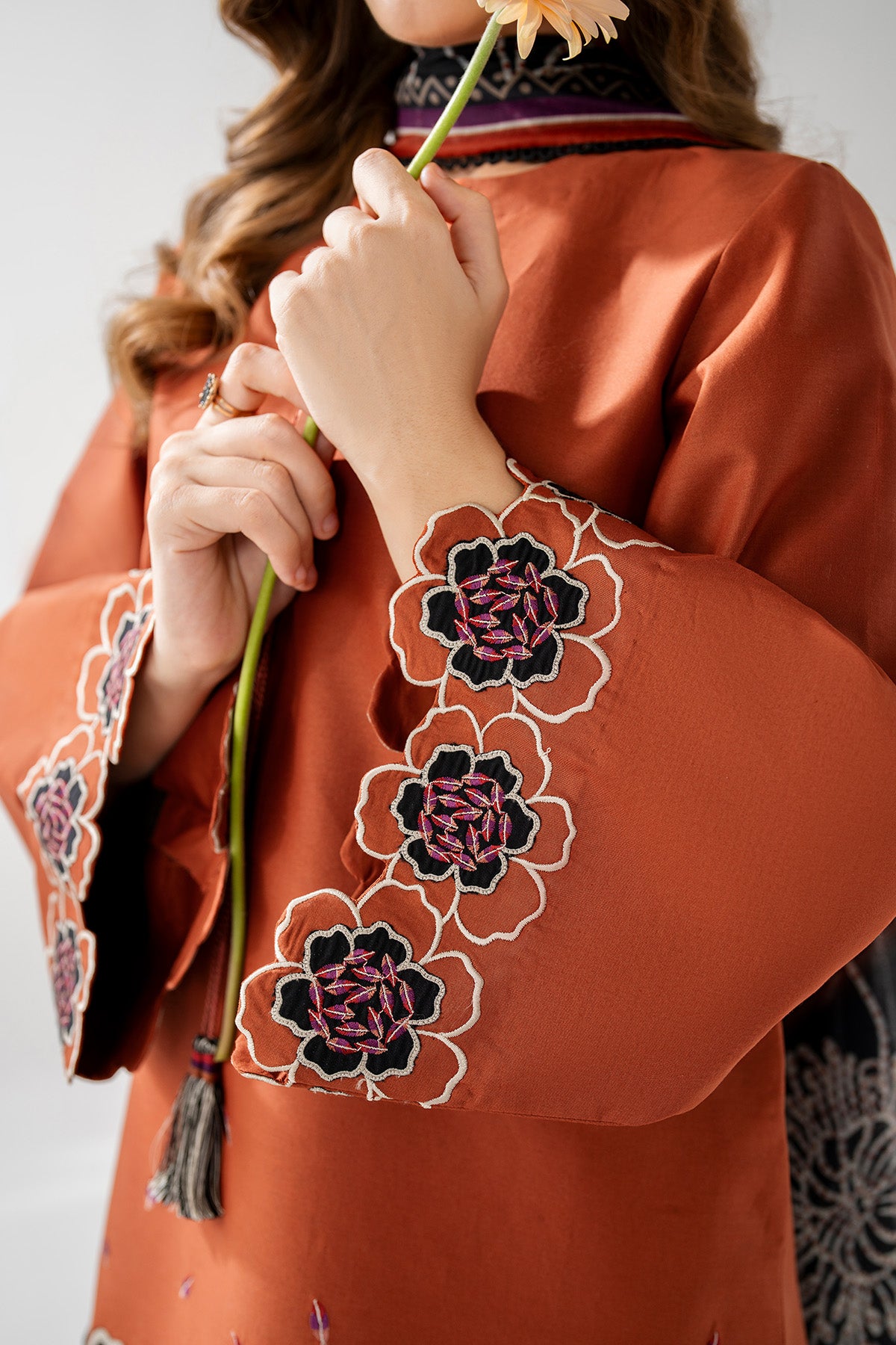 EMBROIDERED LAWN RTW-1304