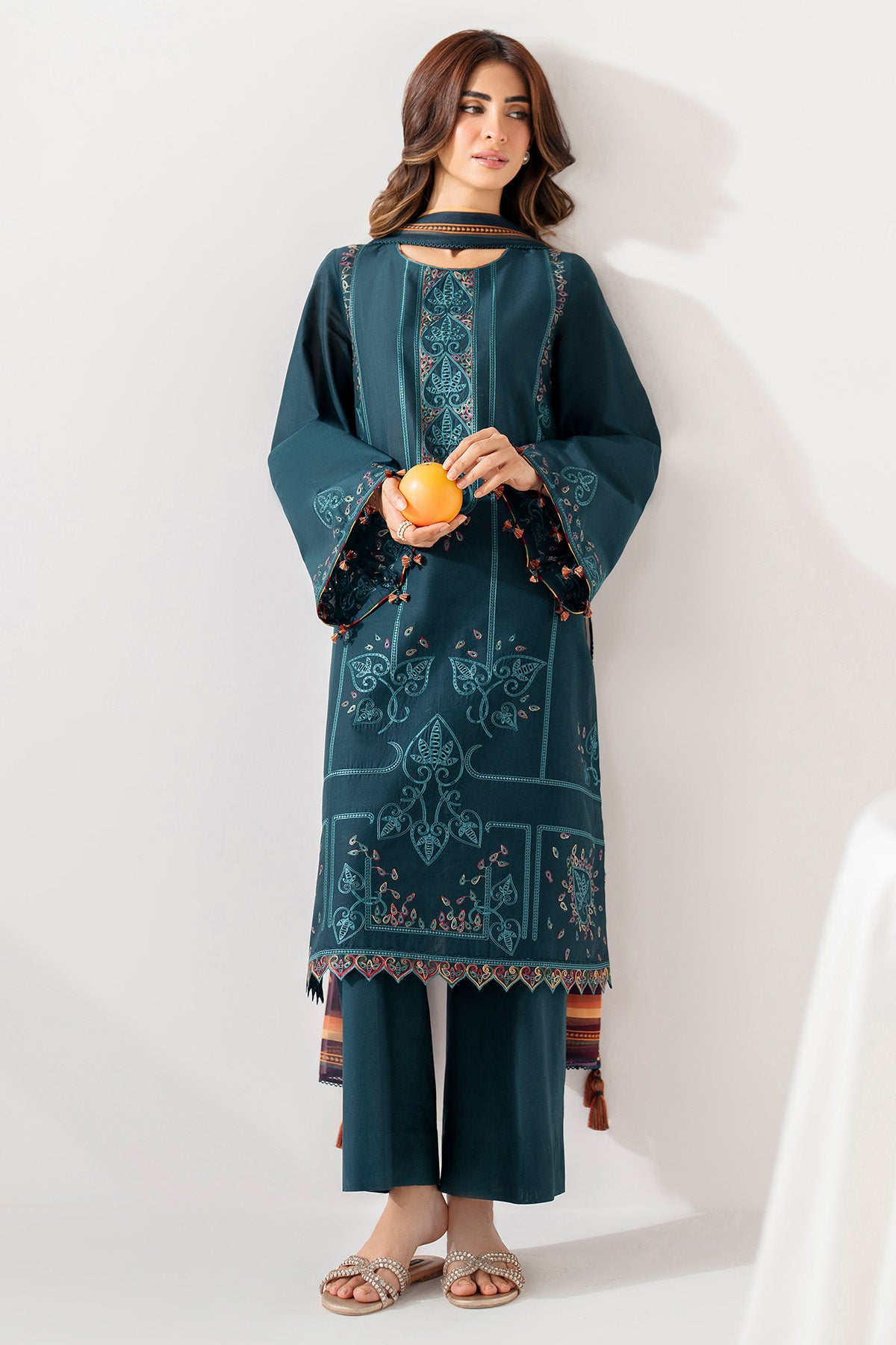 EMBROIDERED LAWN RTW-1299